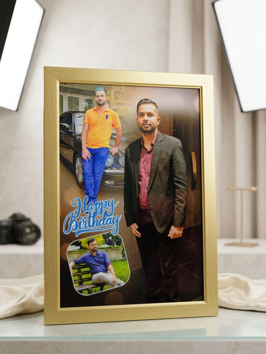 Modern Black Frame